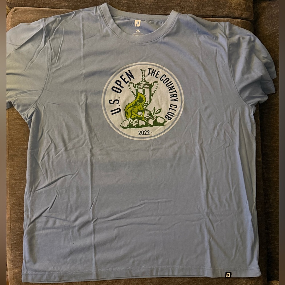 US Open 2022 Light Blue Men's T-Shirt